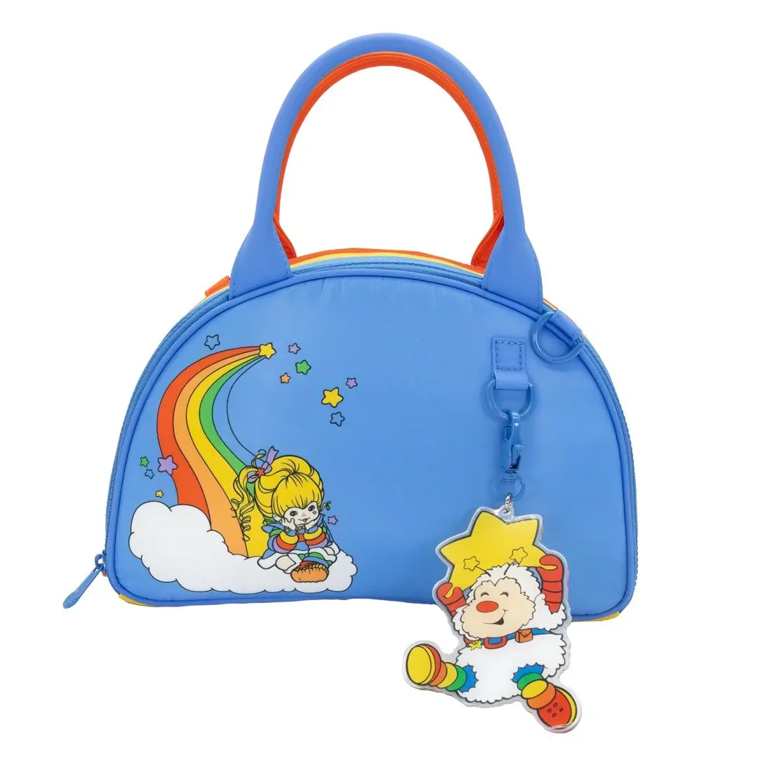 Women's Rainbow Brite Crossbody & Shoulder Bag - "Whatever Makes You Happy" Design, Rainbow-Themed Luggage Accessory, Rainbow Women's Crossbody & Shoulder Bags