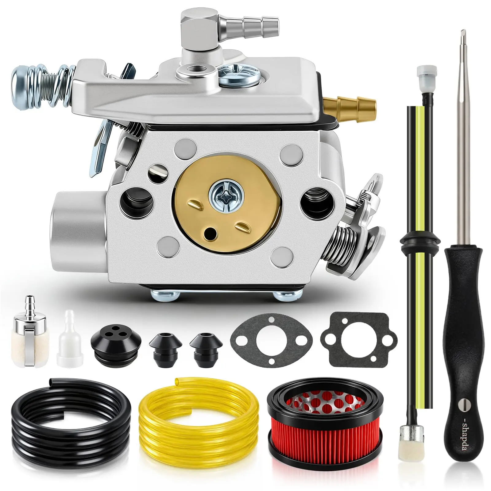WT-985 Carburetor for ECHO CS-370 CS-400 CS-400F Shindaiwa 402S Chainsaw, OEM A021001920 A021001921