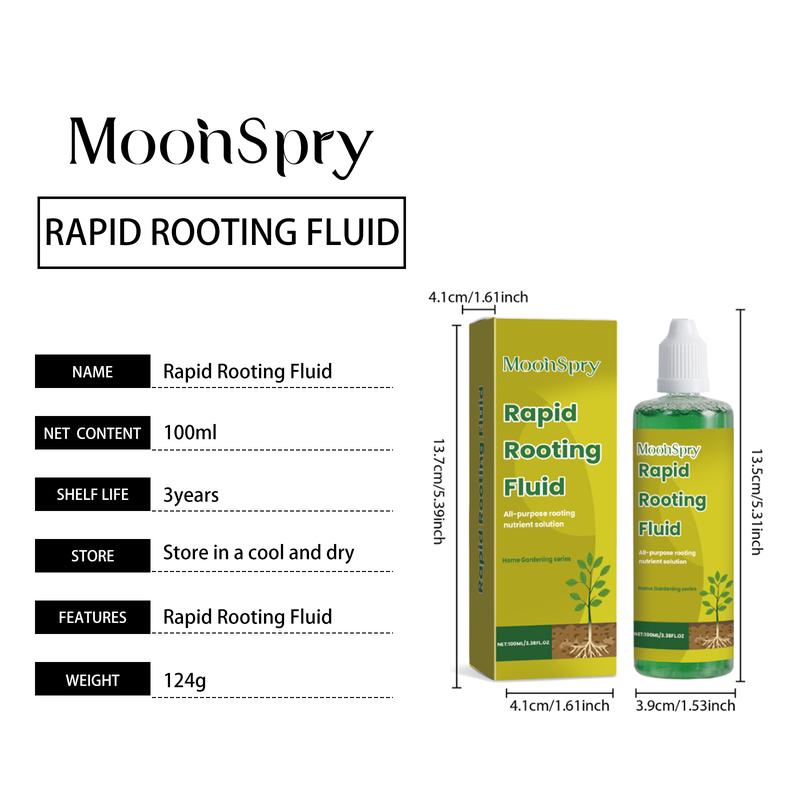 MoonSpry Green Plant Root Solution Horticultural Flower Plant Roots Absorb Growth Nitrogen And Potassium Fertilizer Nutrient Solution