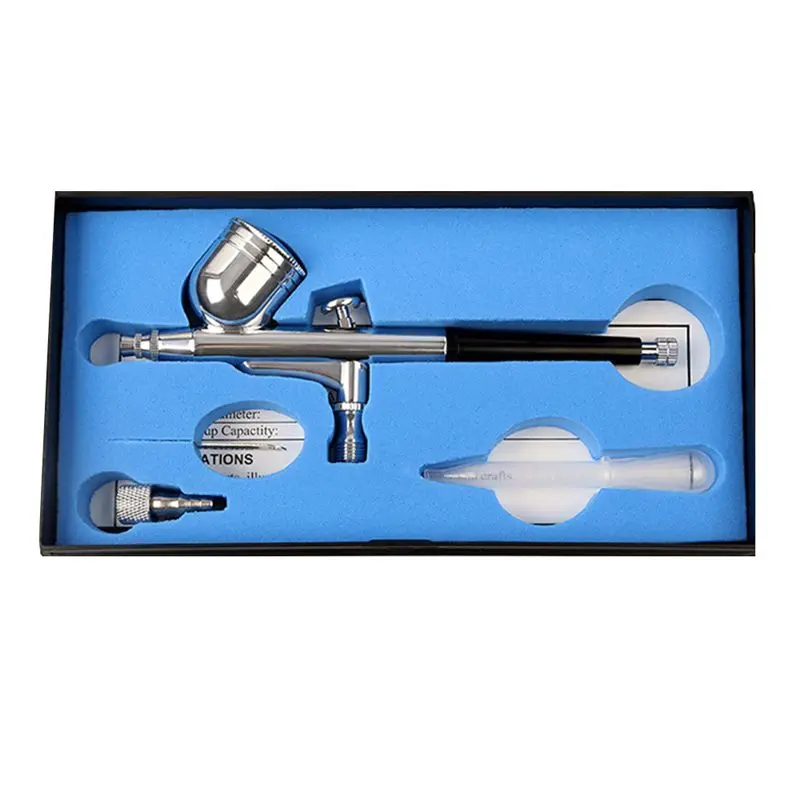 0.3mm Double Action Airbrush Kit Air Brushes for Painting Electric Airbrush Set for Painting Models, Auto Graphics