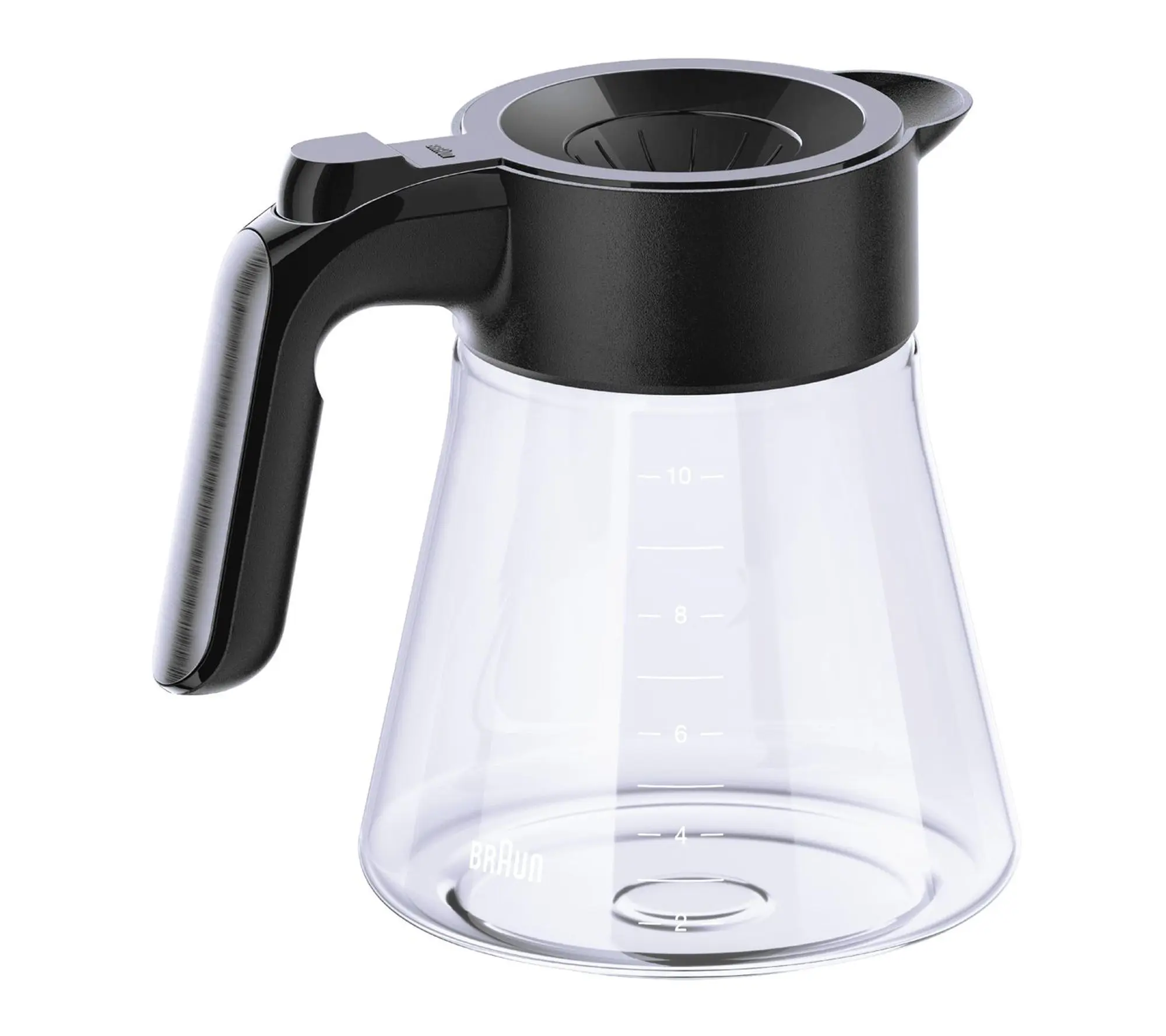 Braun 10-Cup Glass MultiServe Coffee Replacement Carafe