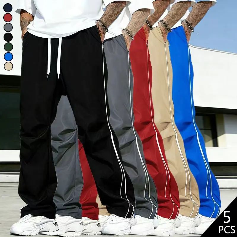 Black + Gray + Burgundy + Khaki + Blue