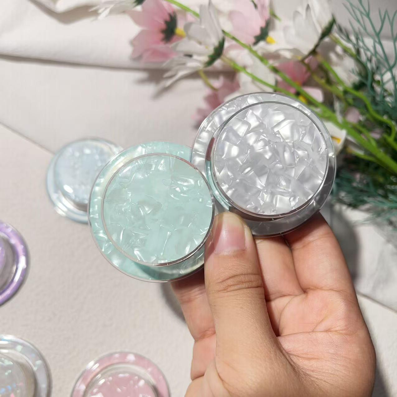 Reusable MagSafe Magnetic Airbag Phone Holder, Colorful Seashell Paper Design with Aesthetic Instagram-Worthy Shell Pattern, Strong Grip & Stable Stand for Smartphones, Cute Accessory for Daily Use Cellphone Mount-MM