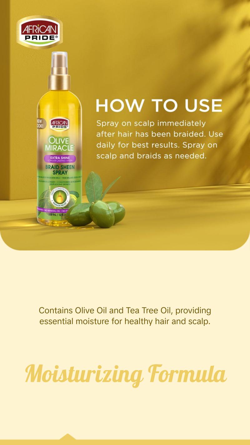 Extra Shine Braid Sheen Spray