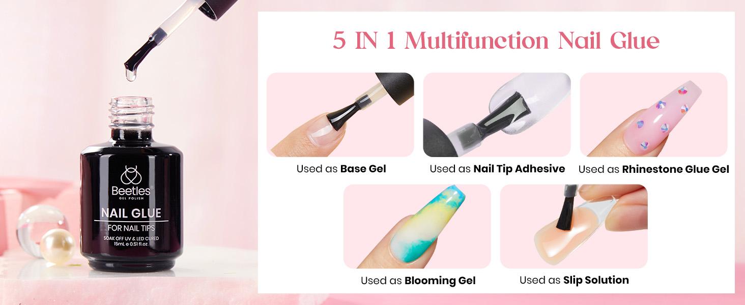 Beetle Thin Extension Nail Tips Set Almond/Oval Shape Acrylic Nail False Nail press ons Nail Tips DIY Nails Art Gift for girl Gift for woman gel x nails salon nails at home #SpringTok Easter'sGift