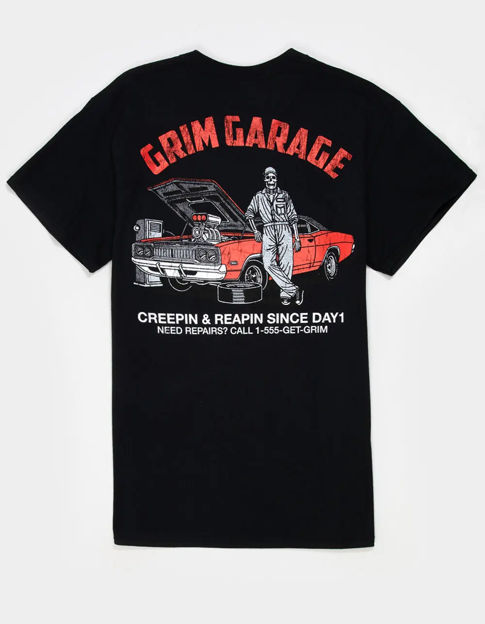 GRIM DAYS Garage Mens Tee GRIM DAYS Garage Mens Tee
