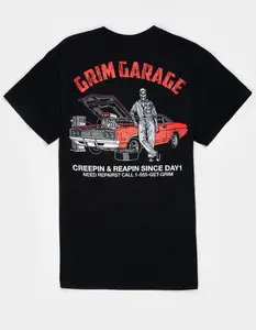 GRIM DAYS Garage Mens Tee GRIM DAYS Garage Mens Tee