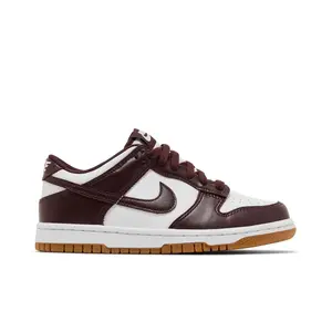 Nike Dunk Low Burgundy Crush Gum (GS) HJ9282-100 New