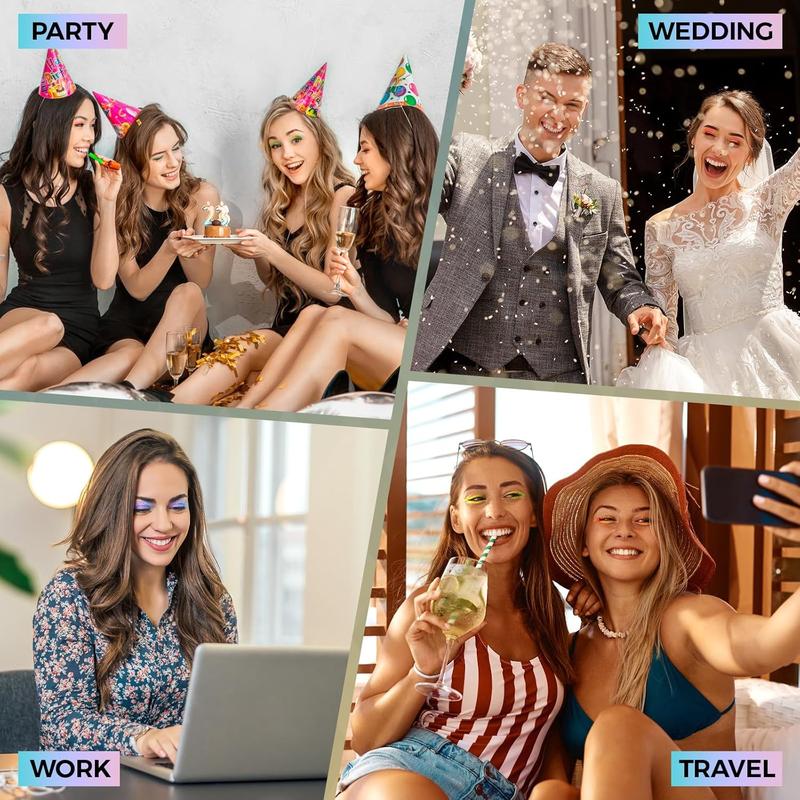 Liquid Eyeliner,Waterproof Eyeliner,6 Colors Chameleon Glitter Eyeliner Liquid Liner Set,Metallic Shades Multichrome Eyeliner Pen,24H Long-Lasting Anti-Smudge Eye Makeup Gifts for Girl