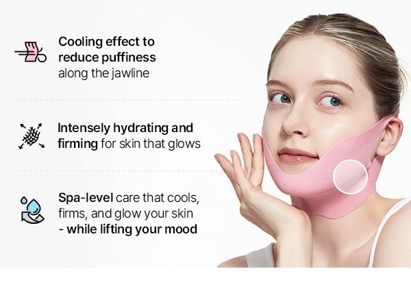 [Viral] Camellia Deep Collagen Chin Lifting Gel Mask – Zempic Neck Solution, Double Chin Reducer, Defined Jawline Shaper,  Firming, Jeju Camellia Ingredients for Skin Repair
