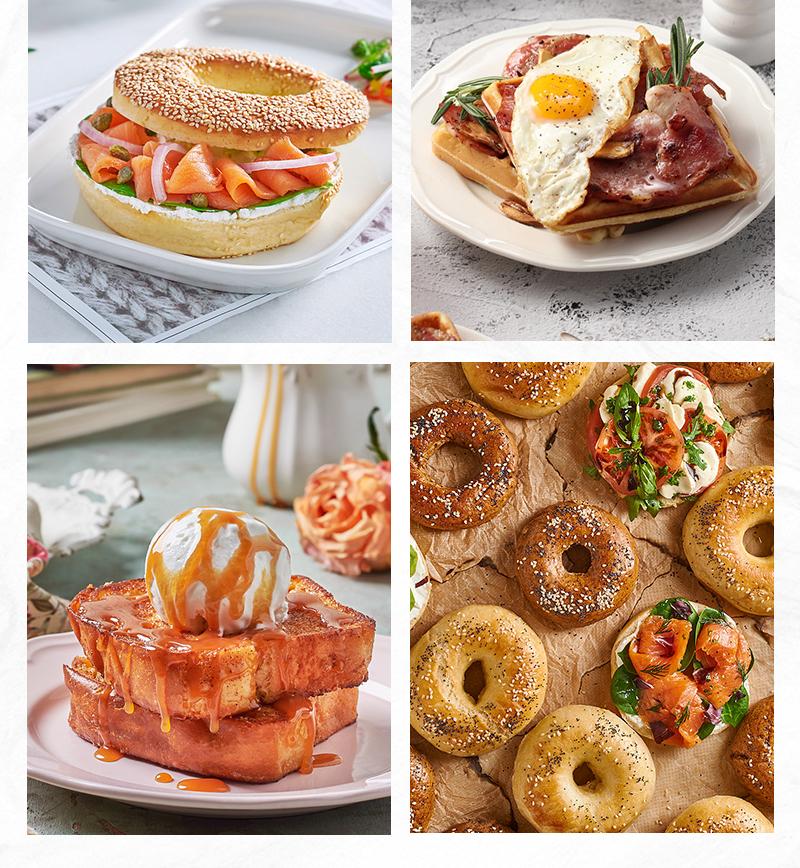 Pukomc Toaster 4 Slice with Wide Slots for Bagels, Waffles & Toast, 6 Browning Levels, Stainless Steel, WT-8500 Black (1500W) Breakfast Sandwich Maker Toastie Machine Kitchen Appliances