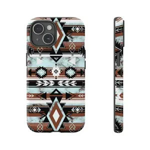 Trendy Aztec Phone Case Aztec iPhone Case Western Phone Case Western iphone Case Western Gift Cowgirl Phone Case Western Accessories Rodeo Gift Phone case Phone Cover Hard Case Tough 2-piece Phone Case Compatible with Samsung Galaxy S25