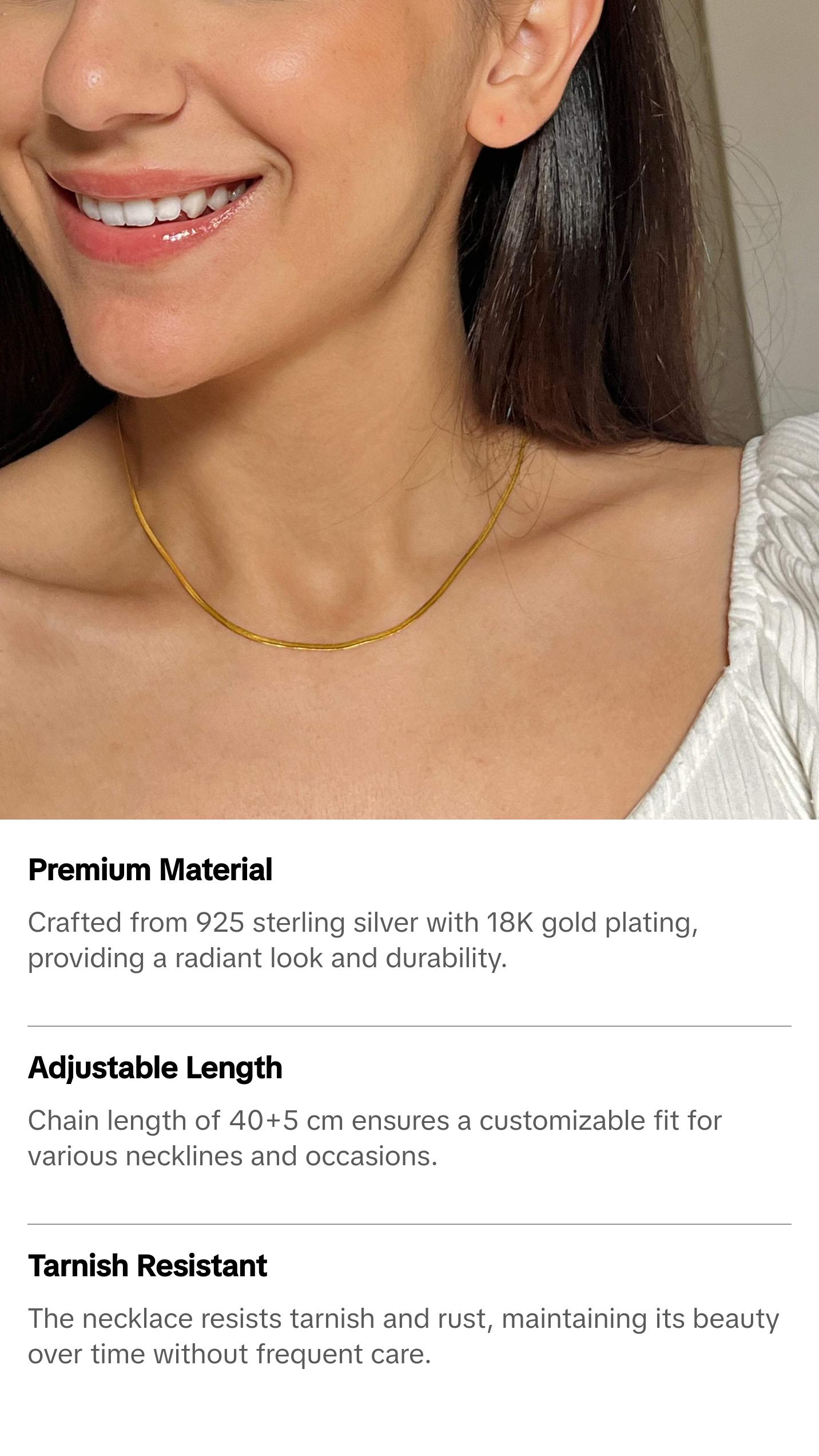 DIANE NECKLACE (925 SILVER)