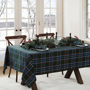Stowe Tartan Holiday Plaid Tablecloth
