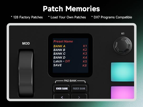 Donner STARRYKEY-37 PLAY MIDI Controller, 37 Key Portable with 128 Voices 16 RGB Pads USB Wireless 4 DAW Software 40 Courses