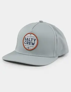 SALTY CREW  Mens Ellipse 5-Panel Snapback Hat, Blue