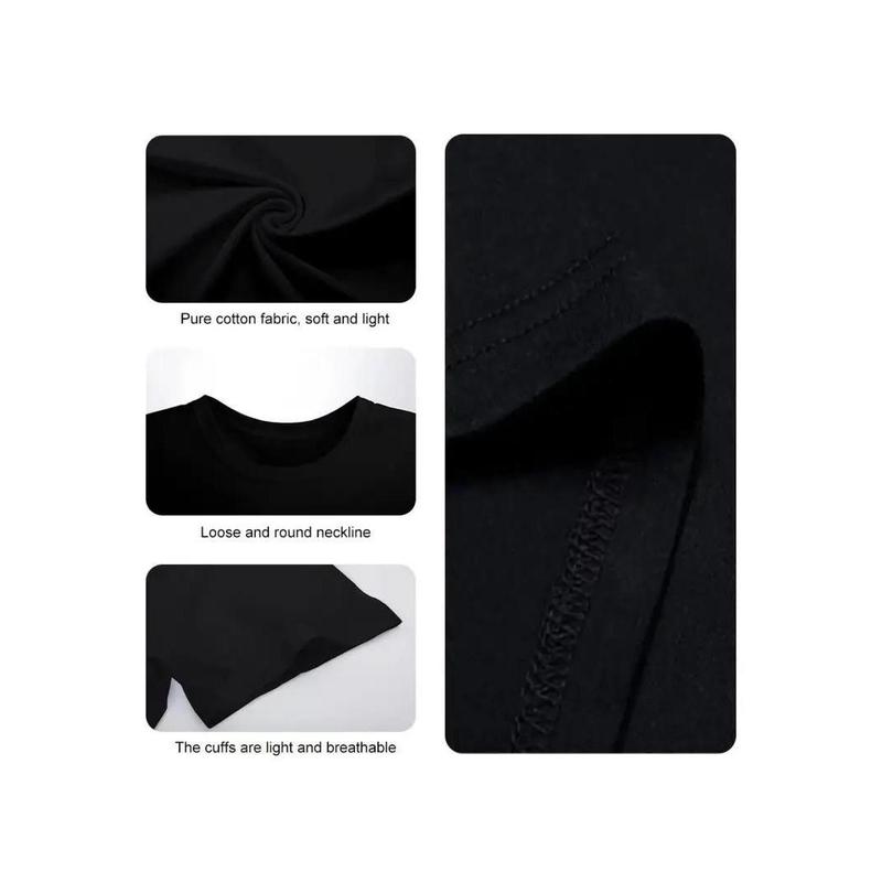 I Am a Versatile Graphic T-Shirt Featuring a Humorous Man, a Black Summer Short-Sleeve T-Shirt