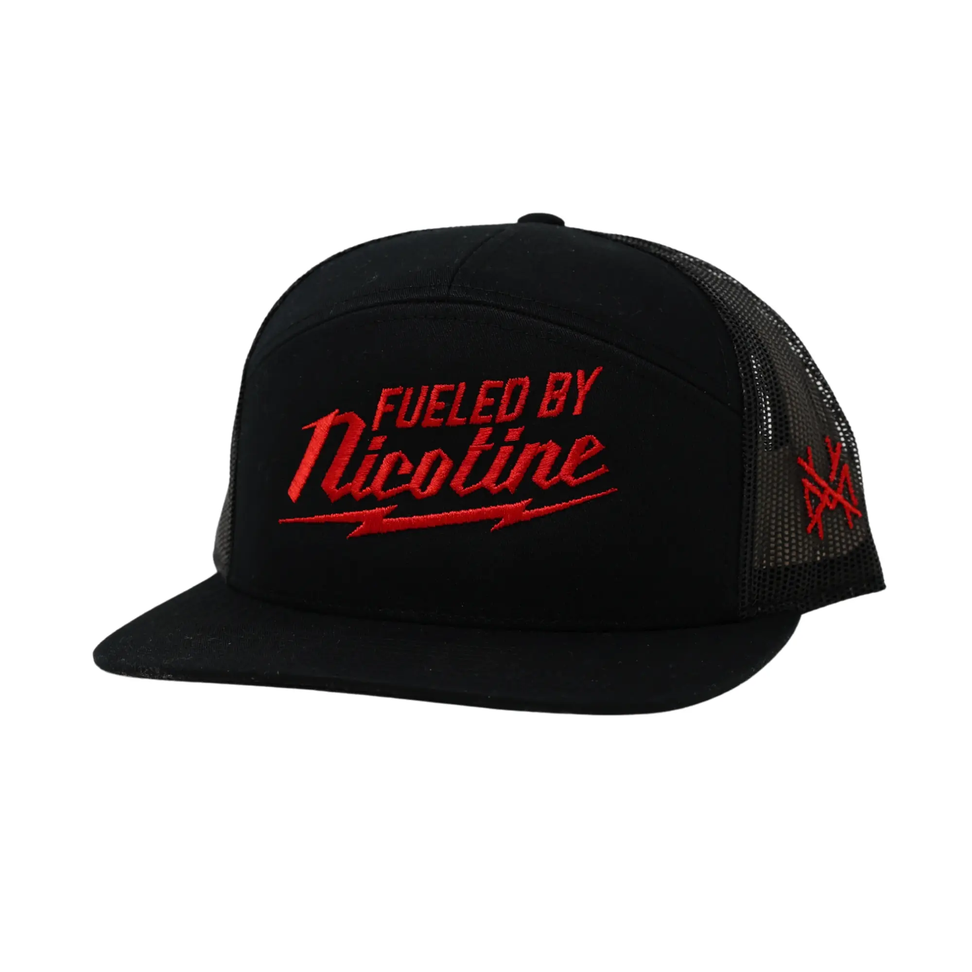 7 Panel Black