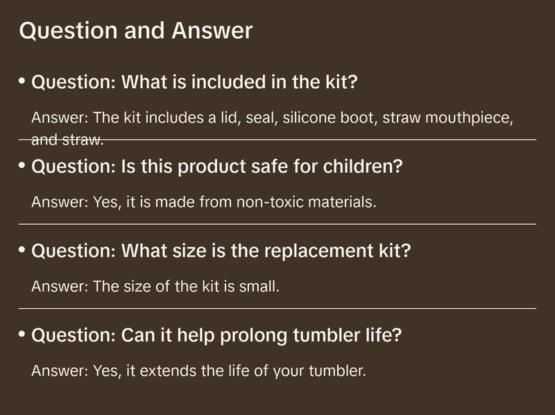 Replacement Accessories Kit Baby Bottle Drinkware