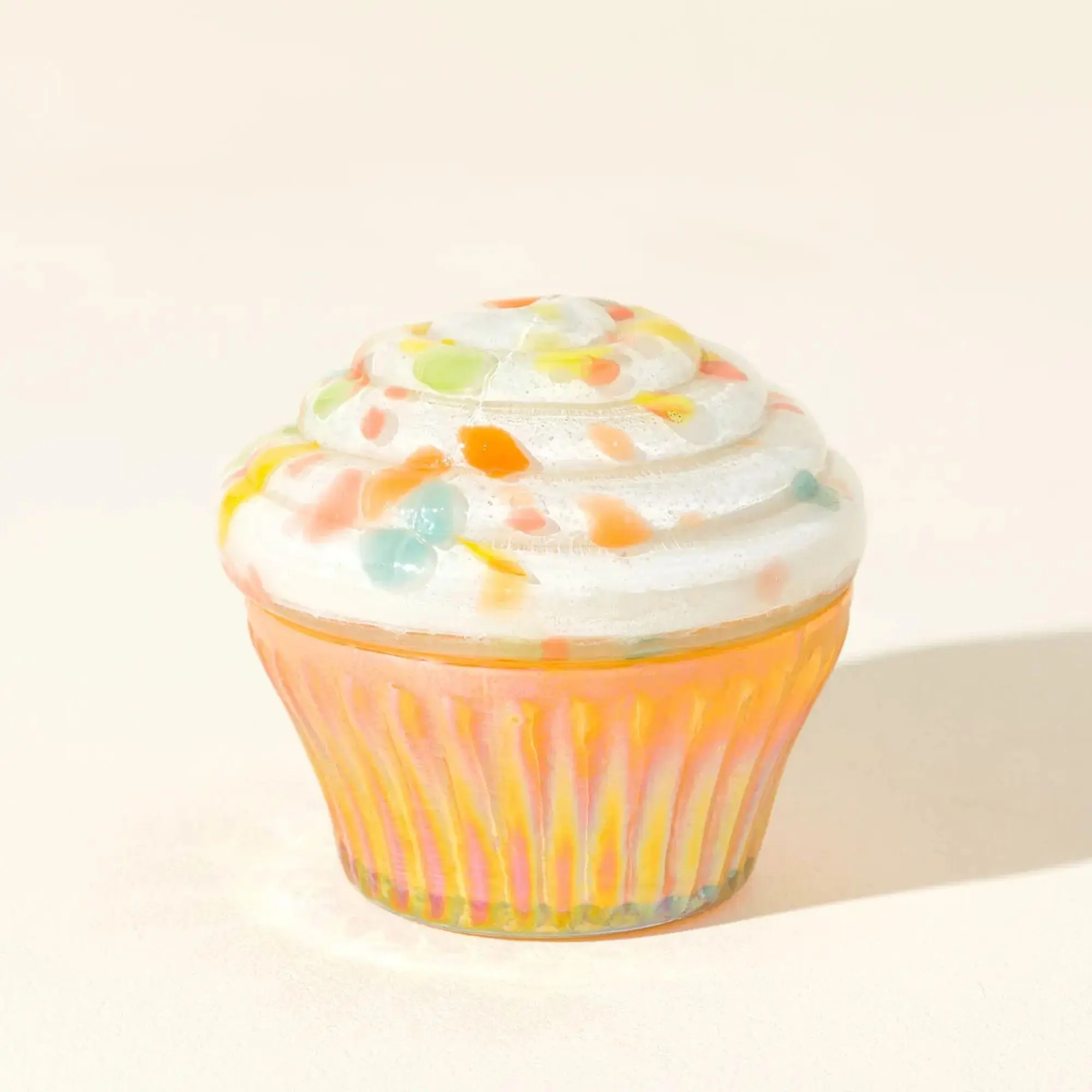 Birthday Cupcake Glass Candle with Vanilla Scents, Gift Option for Sweet Home Decor Birthday Cupcake Glass Candle with Vanilla Scents, Gift Option for Sweet Home Decor