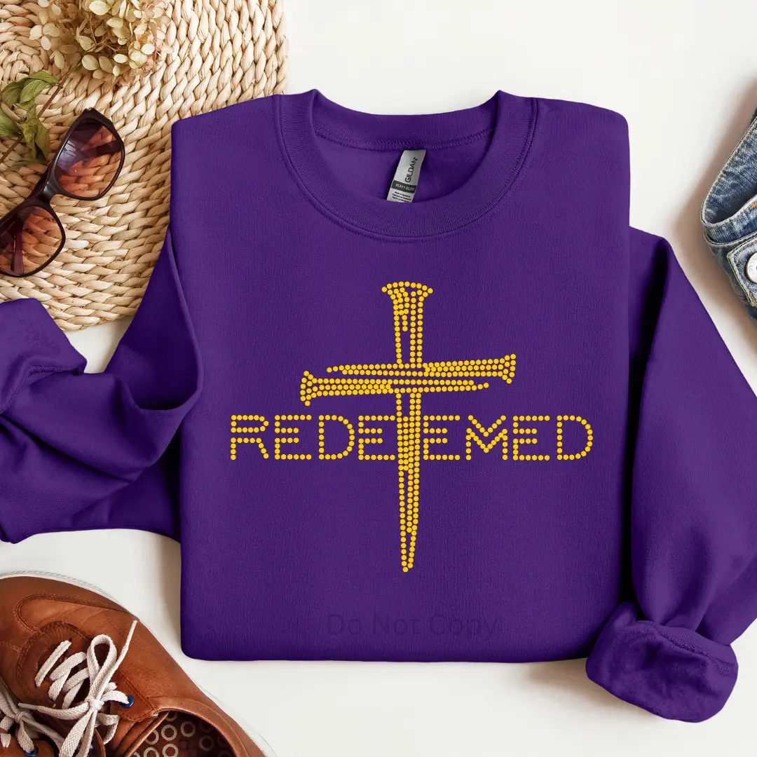 Redeemed Rhinestone Transfer
