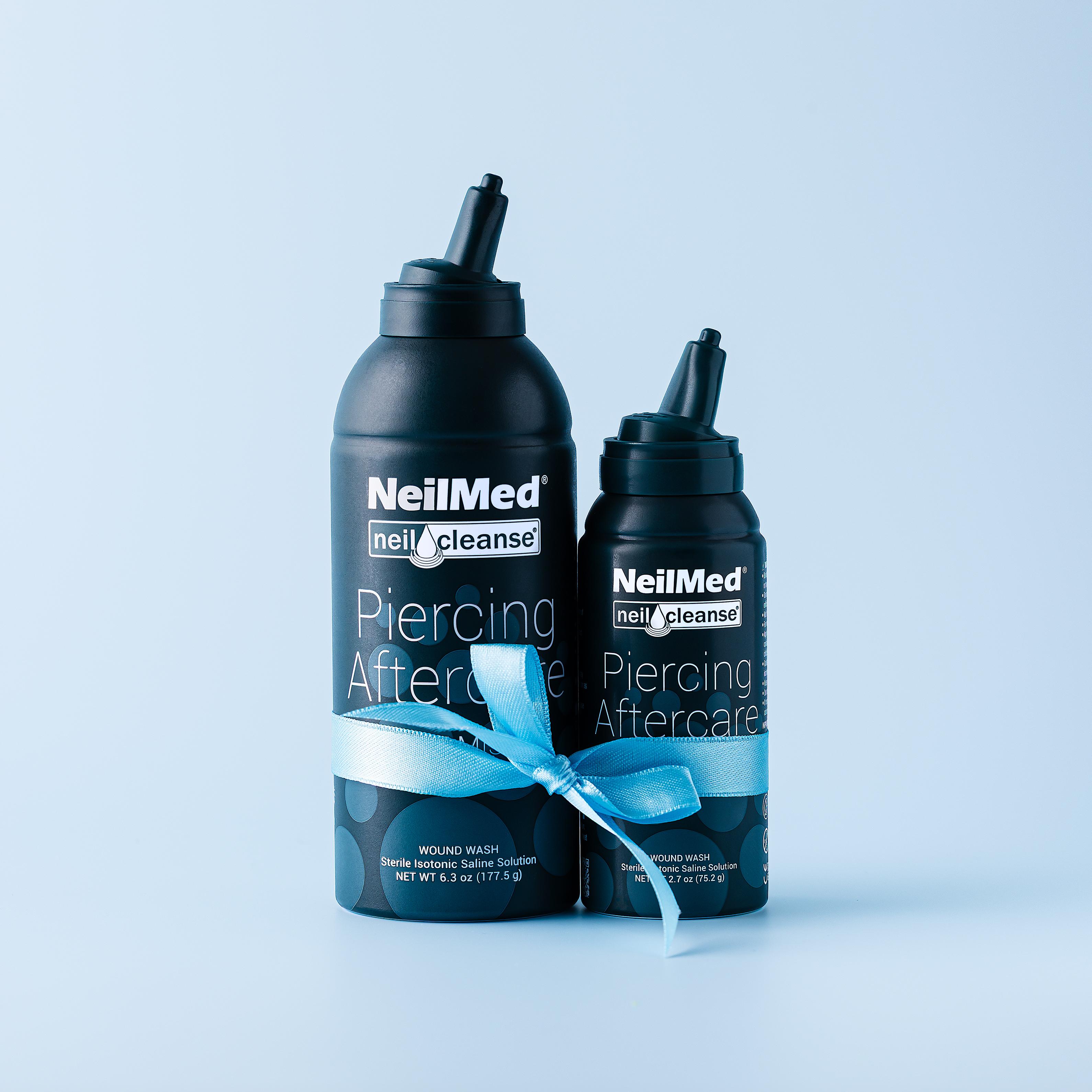 NeilMed XL Piercing Aftercare Fine Mist Spray 177mL Sterile Saline Solution Gentle Healing Liquid for Wounds & Piercings Organic Antiseptic Cleanse Relief Treatment NeilMed XL Piercing Aftercare Fine Mist Spray 177mL Sterile Saline Solution Gentle Healing Liquid for Wounds & Piercings Organic Antiseptic Cleanse Relief Treatment