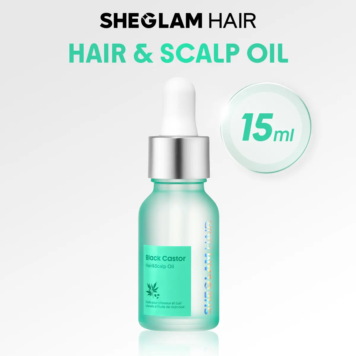 SHEGLAM HAIR Scalp Oil -15ml/0.5Fl Oz | Hair Care Essential Oil | Hydrating Oil Serum | Nourish Hair Follicles | Lightweight & Quick Absorbing Boost Natural Shine | Dry & Split Ends Hair#leave in conditioner #based hair #products #girly essentials