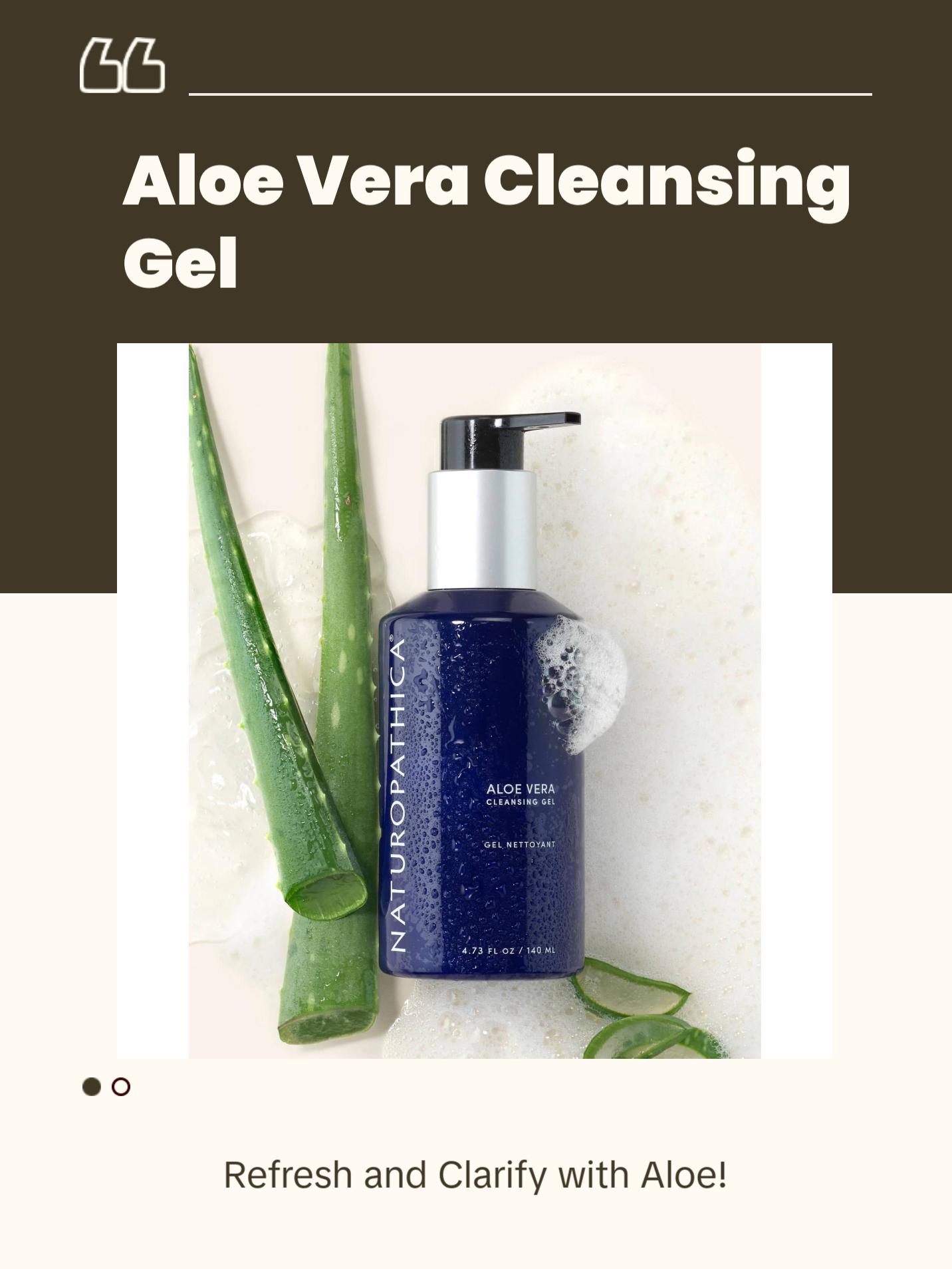 Aloe Vera Cleansing Gel