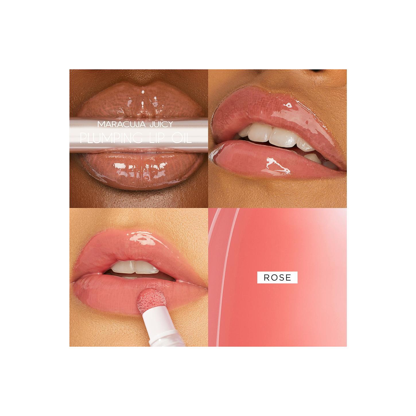 tarte Maracuja Juicy Plumping Lip Oil in Rose