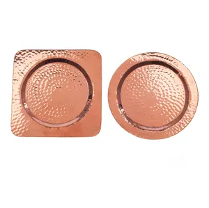 Napa Copper Cup Coasters Round Tableware