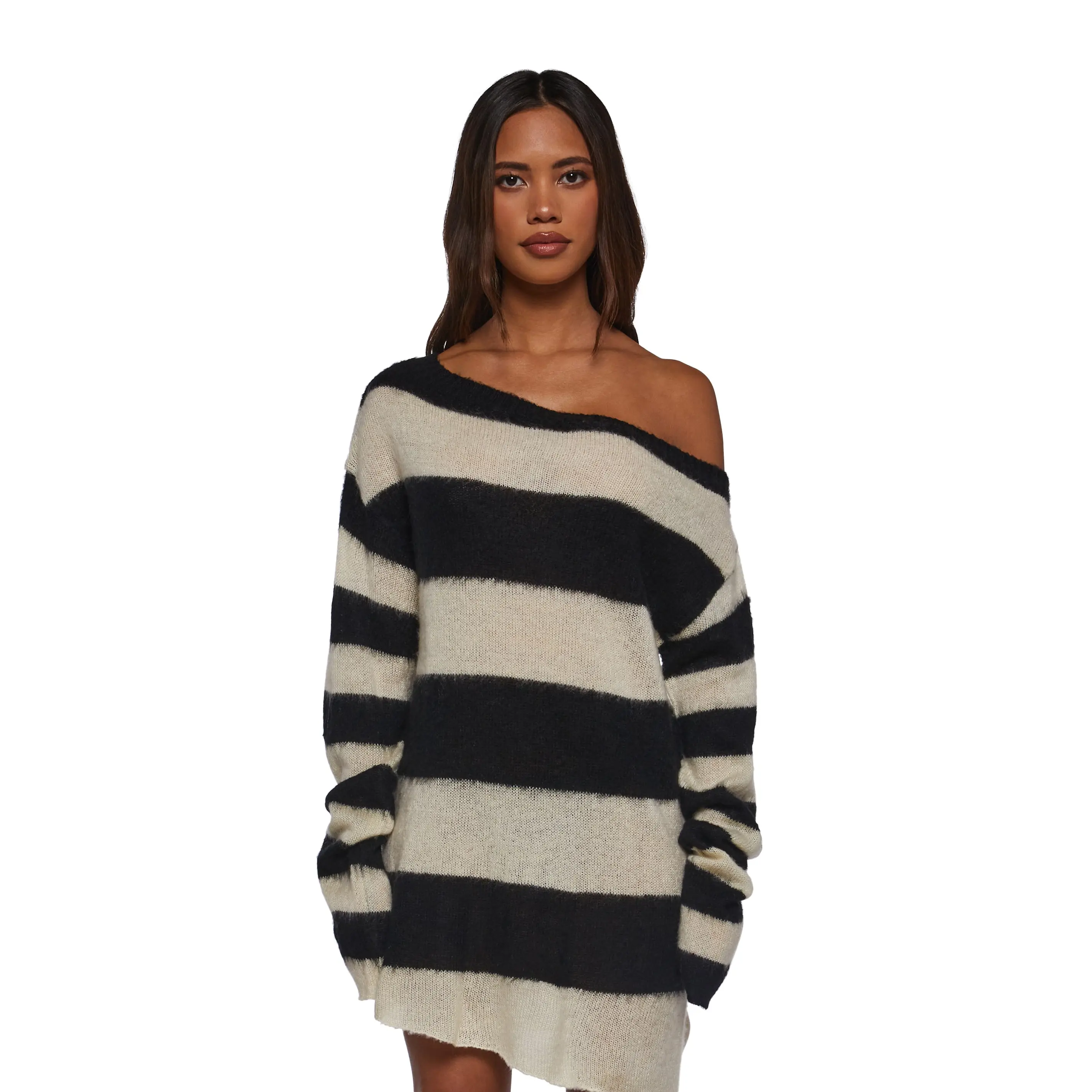 Voice Memos Striped Sweater