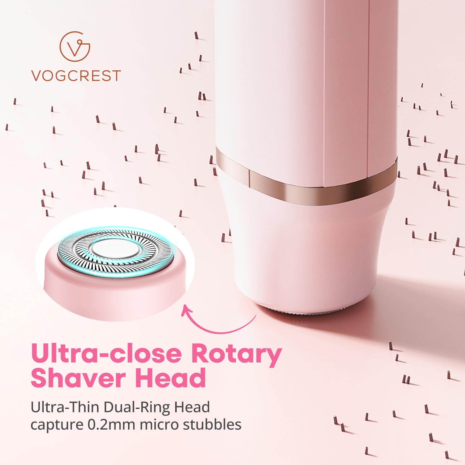 Bikini Trimmer for Women,Electric Razor & Shaver for Face, Body & Intimate Areas ,Hair Trimmer Ipx7 Waterproof Wet & Dry Use,Rechargeable Razor Travel Grooming Kit