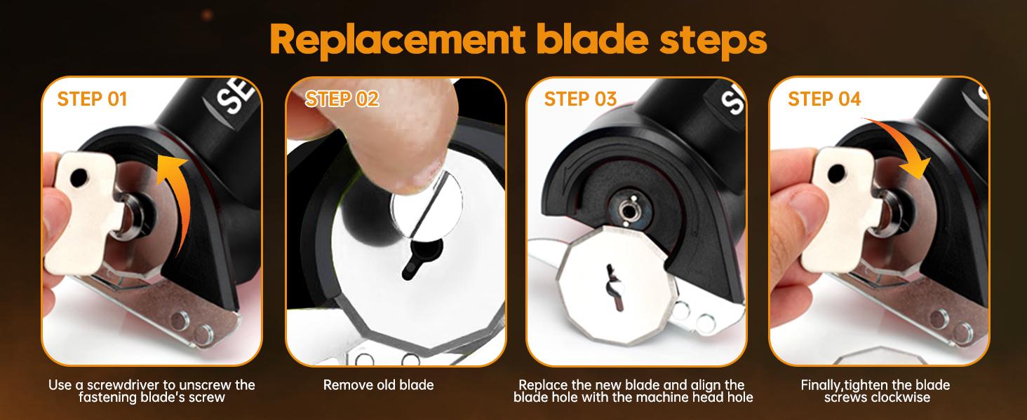 SEESE Cordless Rechargeable Electric Scissors – Portable Electric Cutter for Fabric, Cardboard, Carpet & Leather, Sewing & Craft Cutting Tool