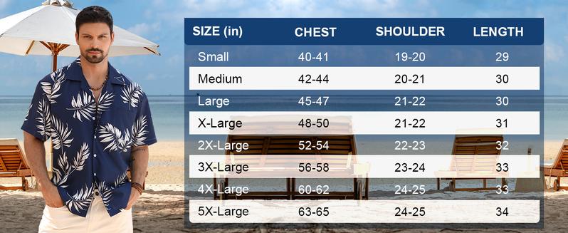 APTRO Men's Fitted Short Sleeve Tropical Floral Button Down Shirt for Summer Beach Wear Machine Washable Casual Boho Style Menswear Soft Top Fabric Hawaiian Pocket Stylish Shortsleeve