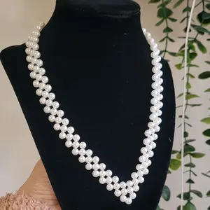 Classic Double-Strand Pearl Necklace | Timeless Elegance