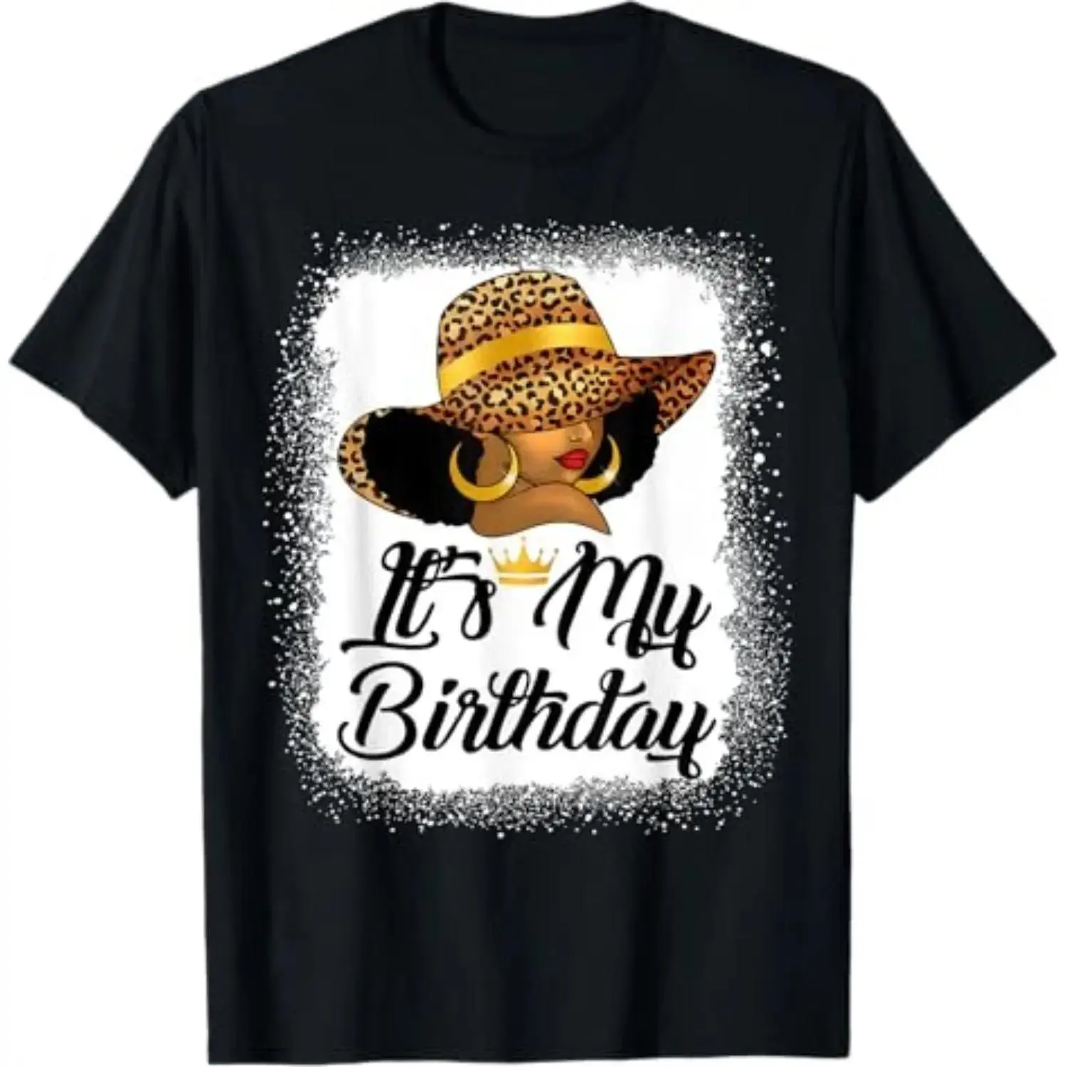 Celebrate My Birthday Black Queen T Shirt for African American Women