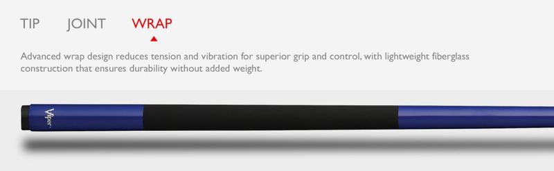 Viper Graphstrike Red Billiard/Pool Cue Stick