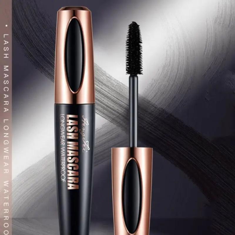4D Waterproof Long-Lasting Mascara, Quick-Drying Eyelash Extensions Mascara, Natural Curling & Volumizing Mascara Stick, Smudge-Proof 4D Waterproof Long-Lasting Mascara, Quick-Drying Eyelash Extensions Mascara, Natural Curling & Volumizing Mascara Stick, Smudge-Proof