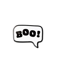 BOO! Word Bubble Pin