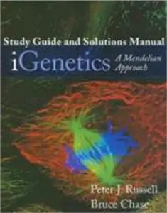 USED-Study Guide and Solutions Manual for iGenetics: A Mendelian Approach by Peter J. Russell (Paperback)