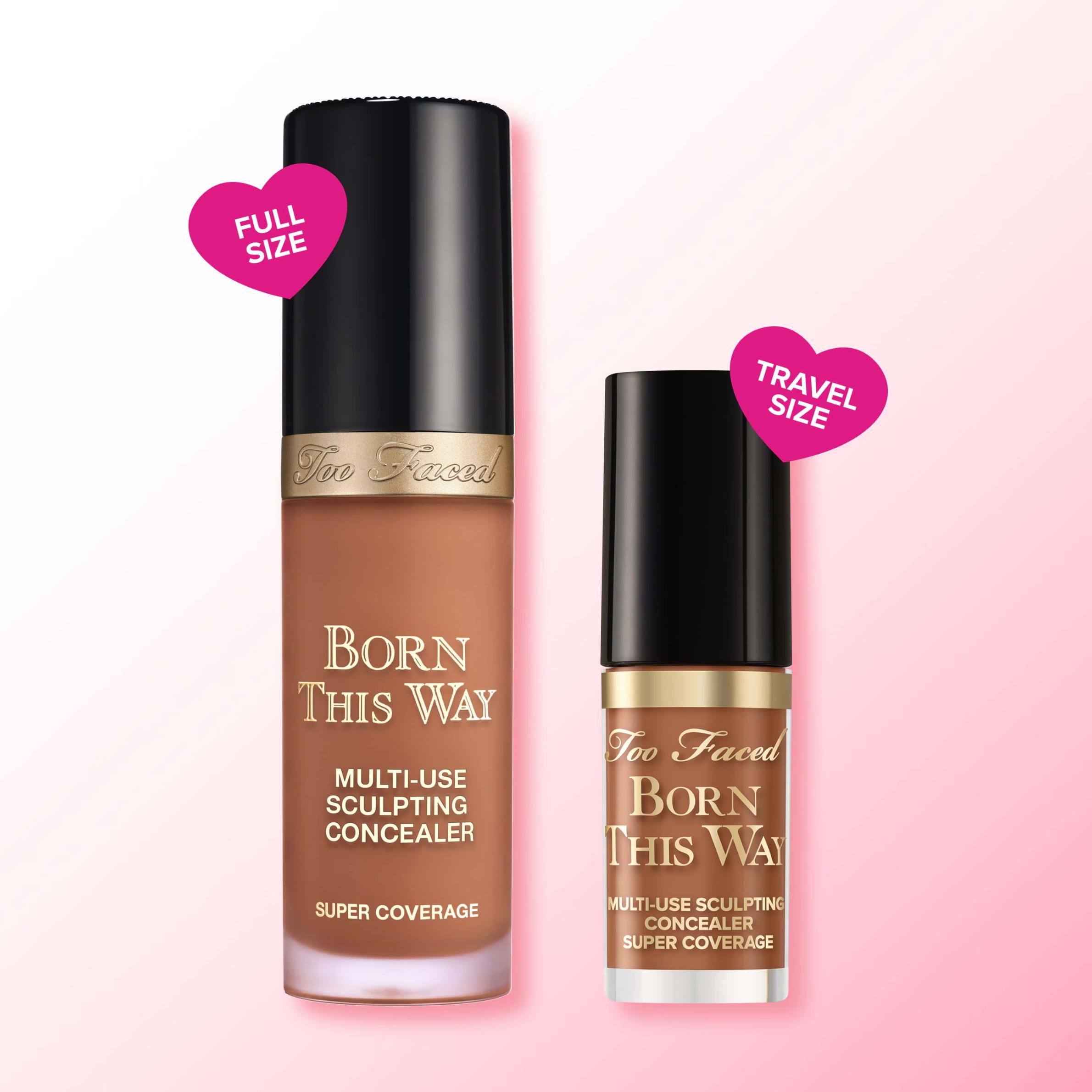 Too Faced Born This Way Super Coverage Multi-Use Concealer -  Longwearing, Moisturizing, Full Coverage Makeup