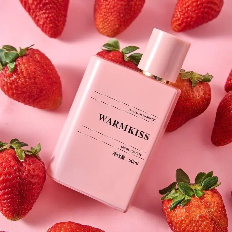 Strawberry Sweet Milkshake Perfume, Fresh Fruity Aromatic Fragrance for Men and Women, Floral Fruity Scents, Light Floral Scent with Long-lasting Aroma