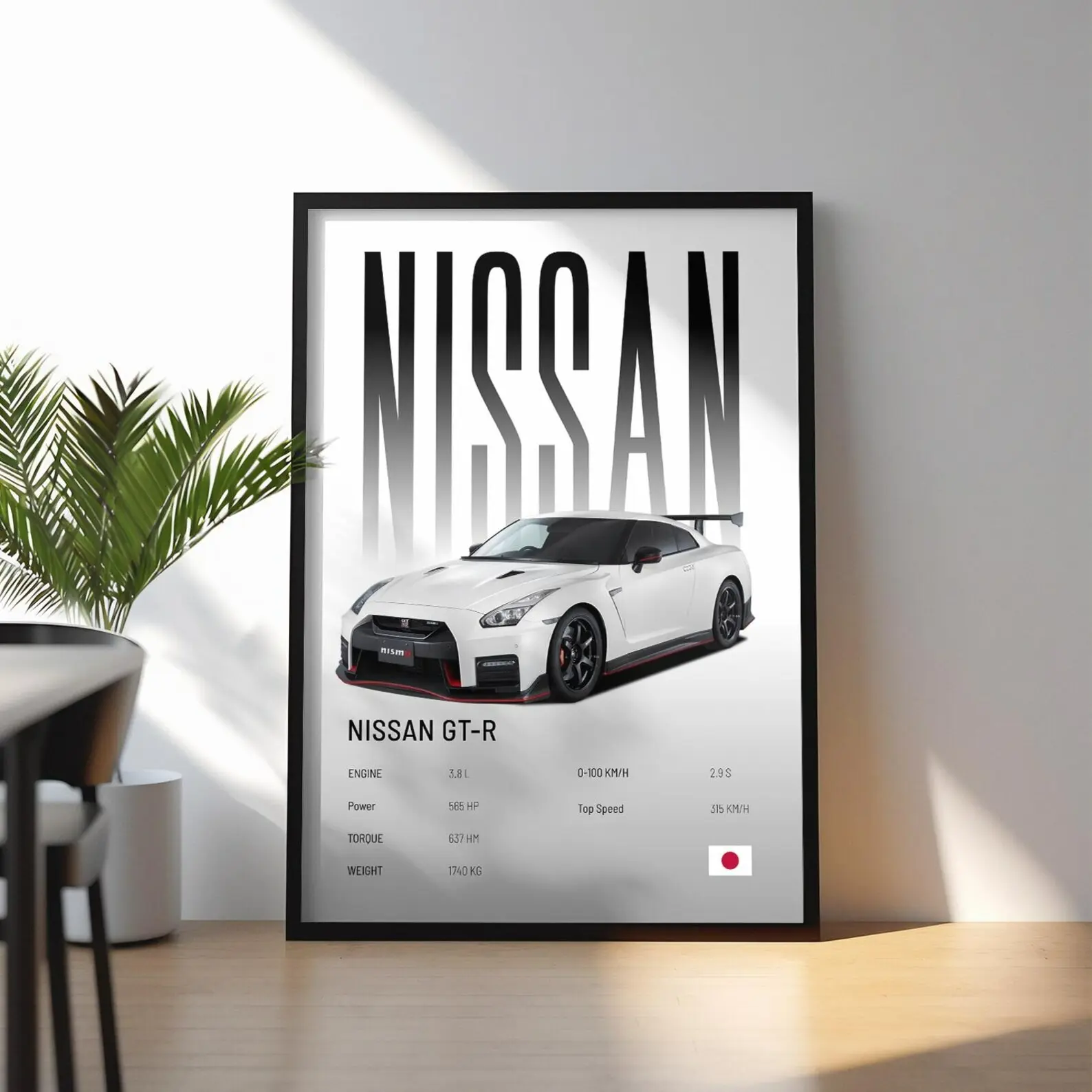 Nissan GT-R Poster | Car Print | Hyper Car Poster | Super Car