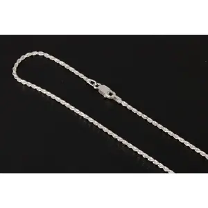 Rope Chain 20 Inch Sterling Silver