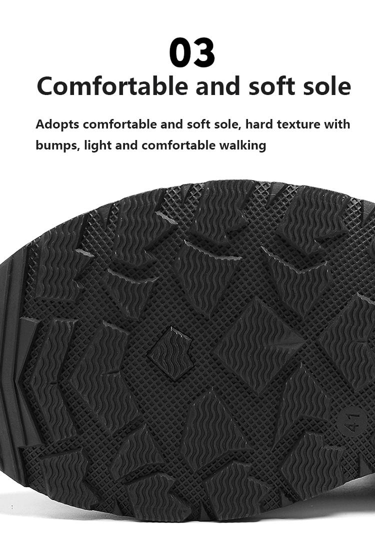 Men's Letter Print Contrast Faux Fur Snow Boots, CasualWaterproof Non-slip Ankle Boots for Outdoor Sports,Warm Shoes for Men