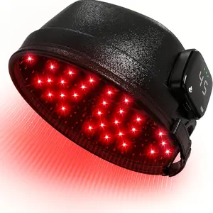 Red Light Relax Hair Growth Cap with 120 Dual-Chip LEDs (660nm & 850nm) & 3000mAh - Rechargeable Laser Hair Regrowth Device for Men & Women, for thinning hair, scalp Health, Non- Hair Loss Treatment
