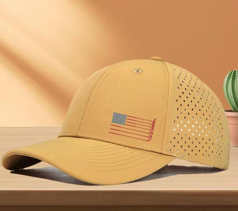 Men'S Quick-Dry Golf Cap with Perforated Mesh Back & Golf Swing Design - Breathable Trucker Hat, Lightweight All-Weather Golf Hat for Golfers, Casual Outfits - Available In, Navy, Olive, Brown, Green, Red, - Ideal Gift For Golf Enthusiasts，Unisex