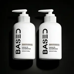 BASED Leave-in Conditioner: All Hair Types Safe, Instant Hydration & Frizz Control for Silky Smooth Hair,a must-have for hassle-free daily hair care!
