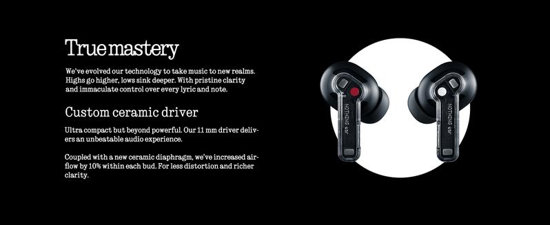 Nothing Ear Wireless Earbuds with ChatGPT Integration, Smart ANC, Hi-Res Audio with LDAC & LHDC, 11mm Dynamic Bass Boost, 40.5H Playtime, 6 Mics for Calls Wireless Headphones, Wireless Charging White