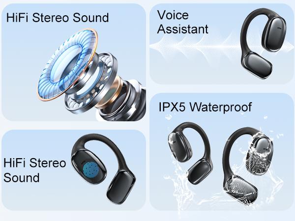 Z-ZIHNIC S+Global Pro AI Translation Earbuds 2026 New Model, Real-Time Voice Translator in 200+ Countries & 134 Languages via App, Open-Ear Bluetooth 5.4 Headphones, IPX5 Waterproof, HiFi Sound, Wireless Gaming & Sports Earphones for Travel, Music & Calls